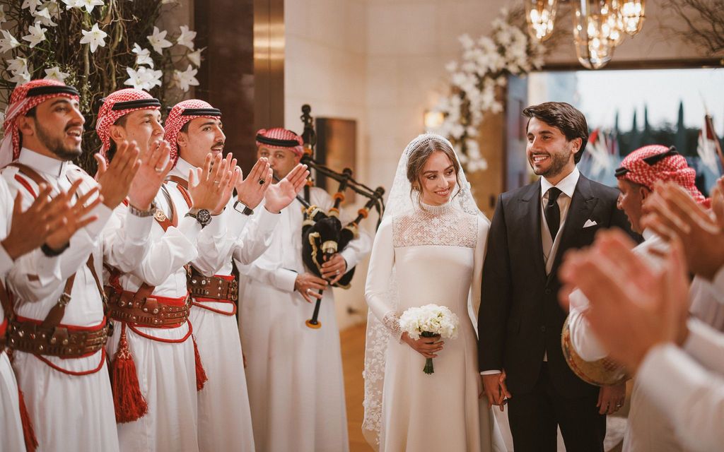 Jordanian prinsessa Iman meni naimisiin – Katso kuvat satumaisesta juhlapäivästä