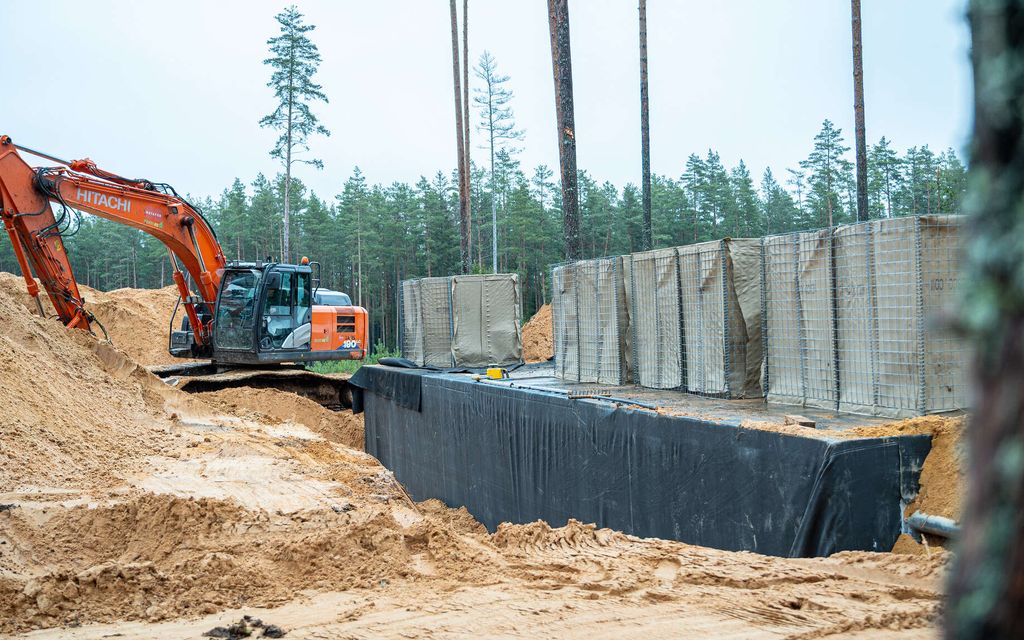 Naton ja Venäjän rajalle rakennetaan 600 betoni­bunkkeria