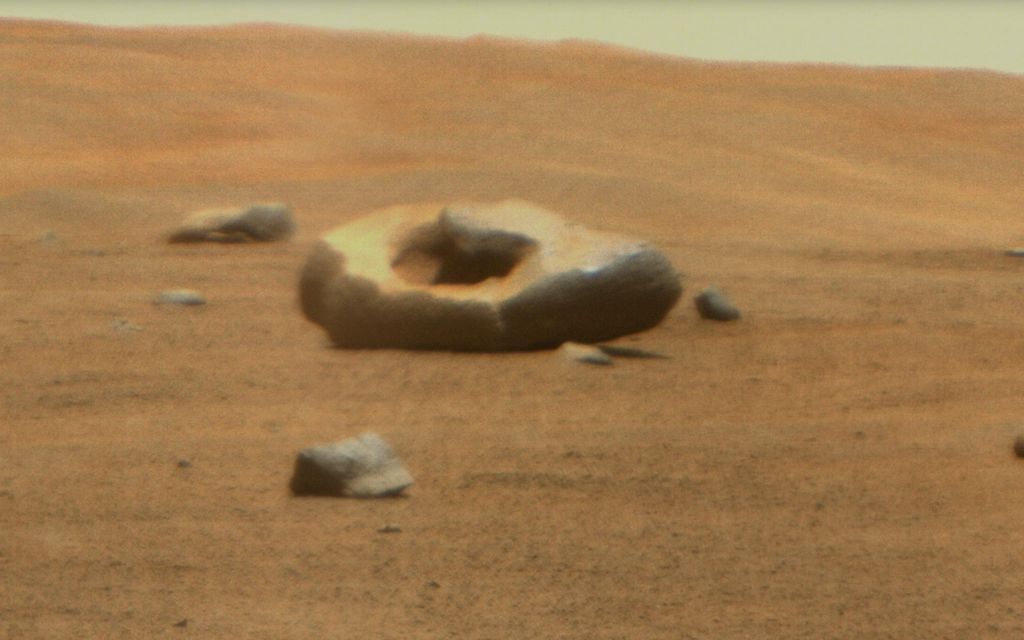 Marsista löytyi ”donitsi”