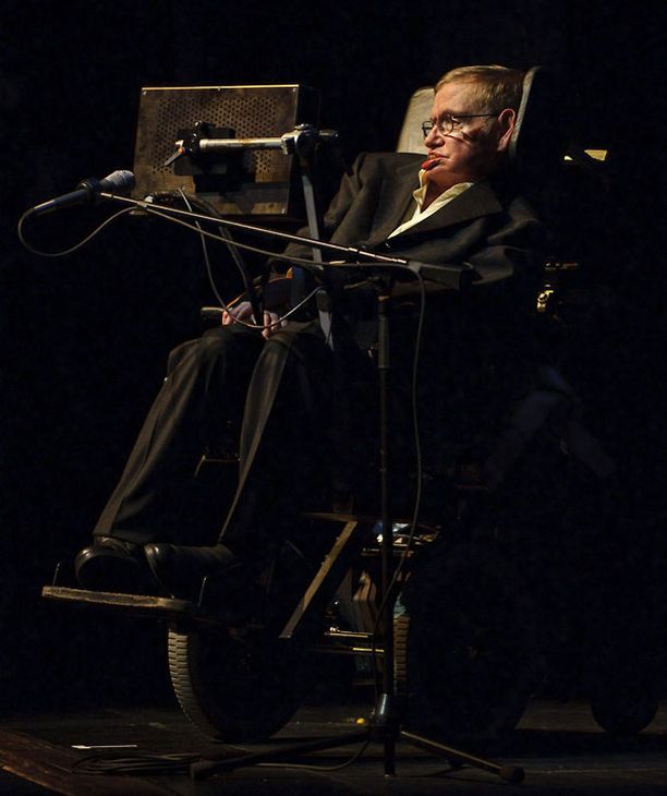 Stephen Hawking luennoi huhtikuun alussa Teksasin A&M-yliopistolla.