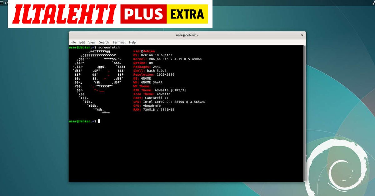 Testi: Debian 10 Buster, huippuvakaa Linux – jopa suositeltavampi kuin ...