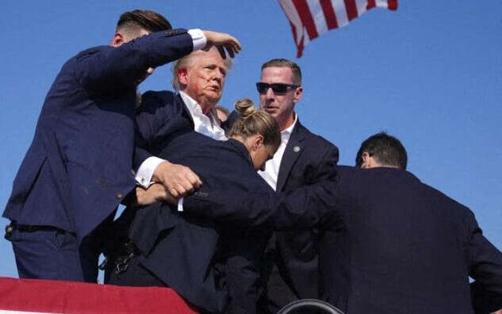 Trumpin sijaan ammuttu mies on kuollut