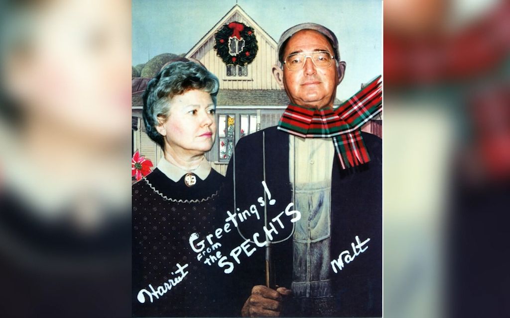 ”Jos talo palaa otan ensimmäisenä mukaan kokoelmani”: yhdysvaltalais­nainen on tehnyt joulukortit itse jo 67 vuoden ajan