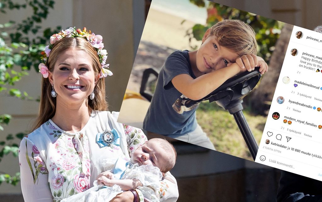 Prinssi Nicolas 6 vuotta - prinsessa Madeleine jakoi hurmaavan otoksen pojastaan