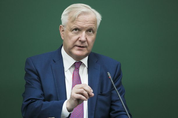 Suomen Pankin pääjohtaja Olli Rehn. 
