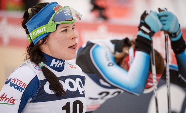 Krista Pärmäkoski oli sunnuntaina seitsemäs maailmancupin vapaan tyylin kolmenkympin yhteislähtökisassa Oslon Holmenkollenilla.