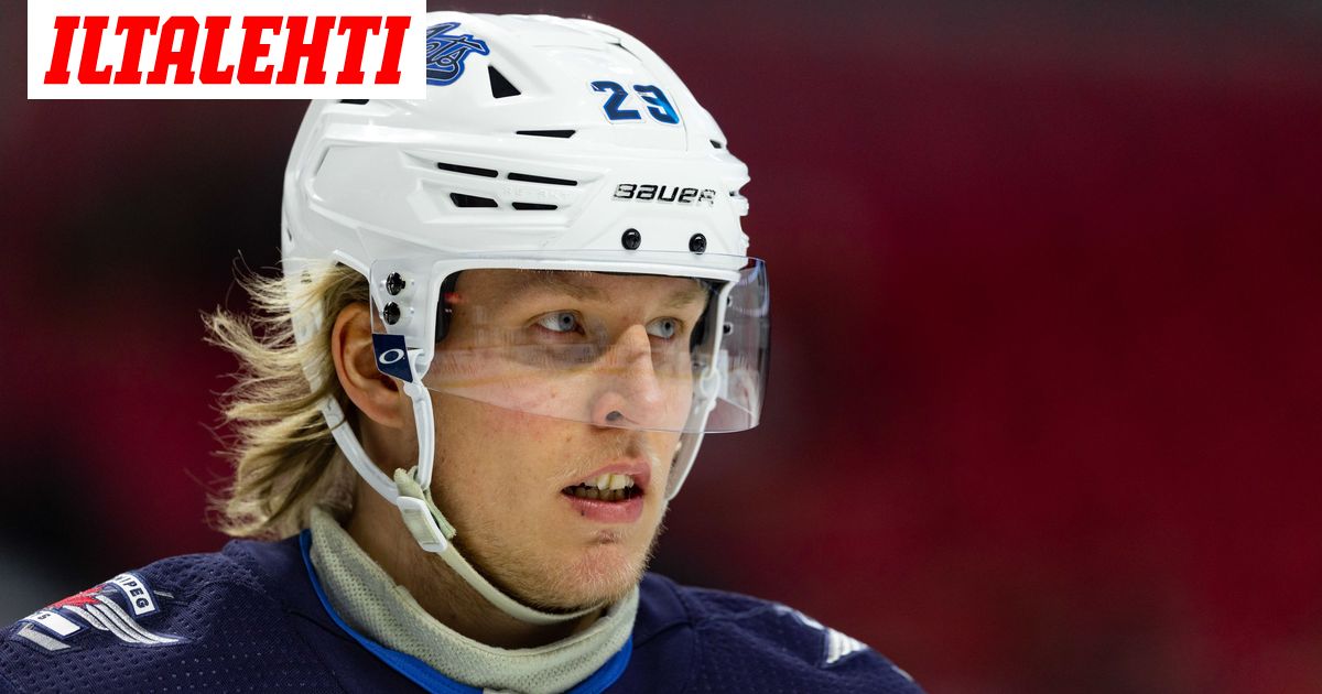 Patrik Laine ei mahtunut Jetsin ykkösketjuun harjoitusleirin alussa
