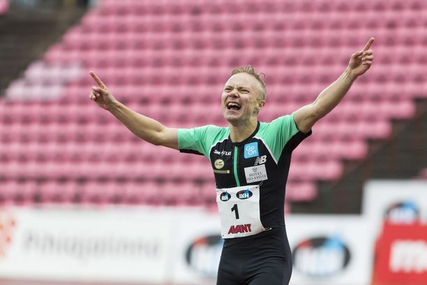 Joonas Rinne on tällä kaudella kellottanut ennätyksensä 800:lla ja 1 500:lla metrillä.