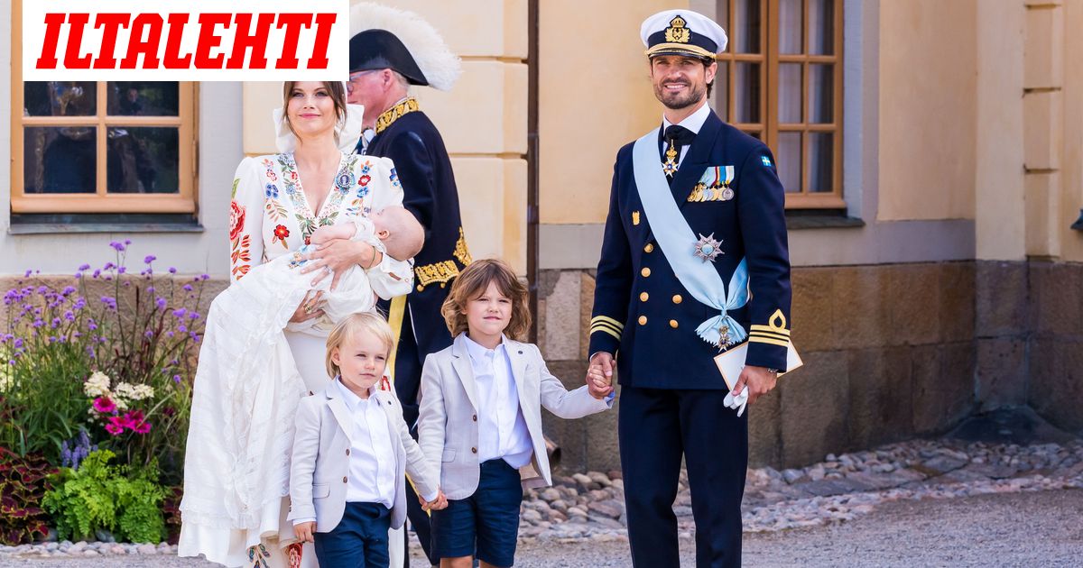 Prinssi Julian kastettiin: tuuli teki Silvialle tepposet - Vimarsana News