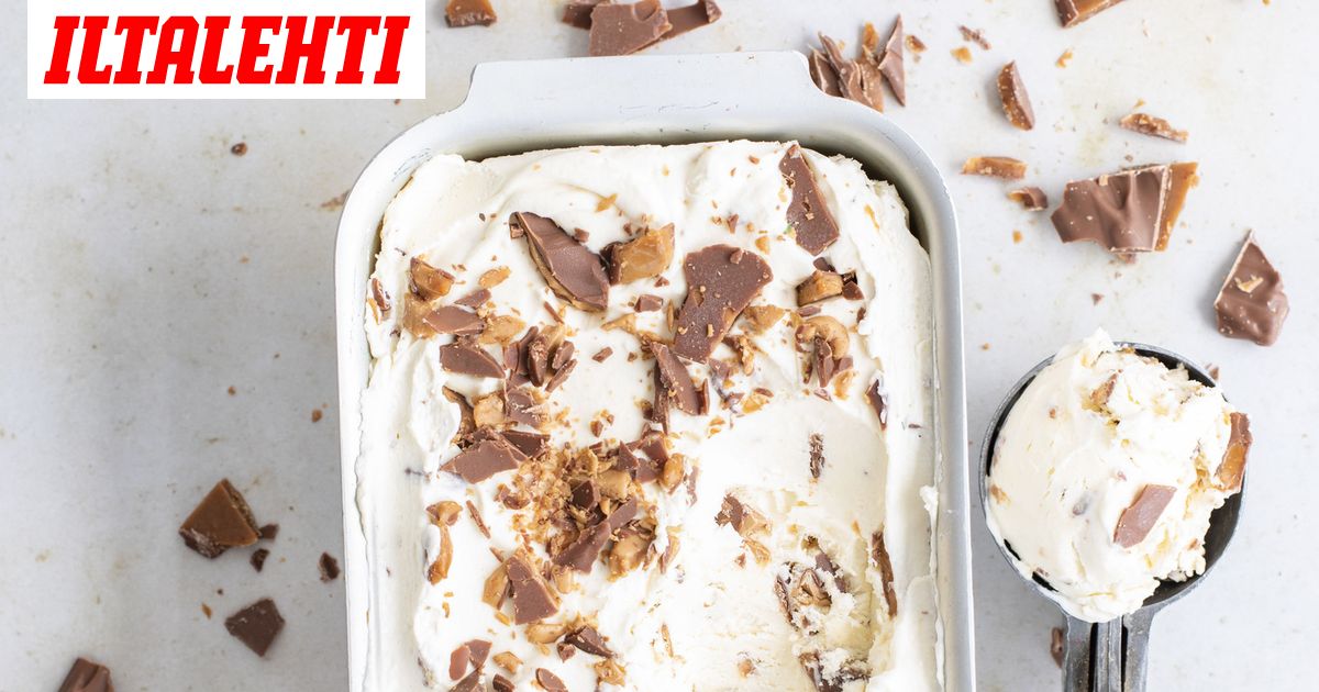 Itse tehty Dajm-jäätelö - helppo ohje!