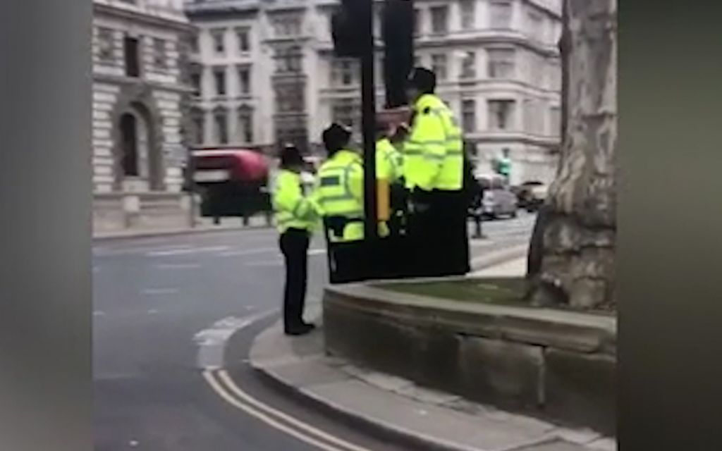 Lontoolais­poliisi nousi viraaliksi hurjan pituutensa vuoksi – ohikulkija ei ollut uskoa todeksi