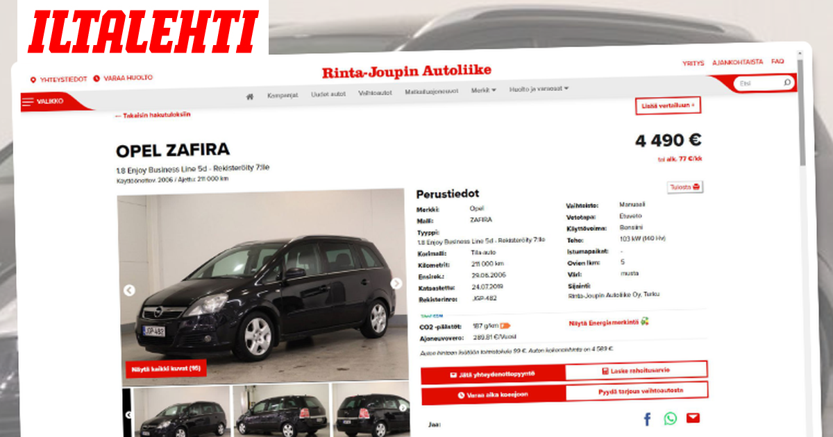 Viallinen Ja Palautettu Auto Paatyi Takaisin Myyntiin Samalla