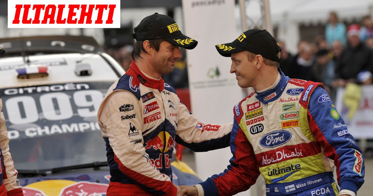 Muistatko Mikko Hirvonen Oli Lyoda Sebastien Loebin Ja Nousta Rallin Maailmanmestariksi 2009