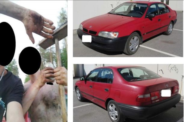 
Poliisi on pyytänyt vihjeitä vasemmalla olevan kuvan ottopaikasta sekä epäiltyjen mahdollisesti käyttämän auton liikkeistä 16.-17. kesäkuuta.