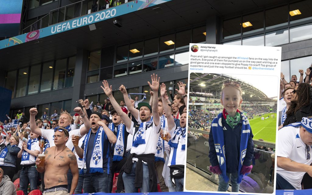 Suomen fanit tekivät brittiläisen pikkutytön iki­onnelliseksi – Isä ylistää somessa