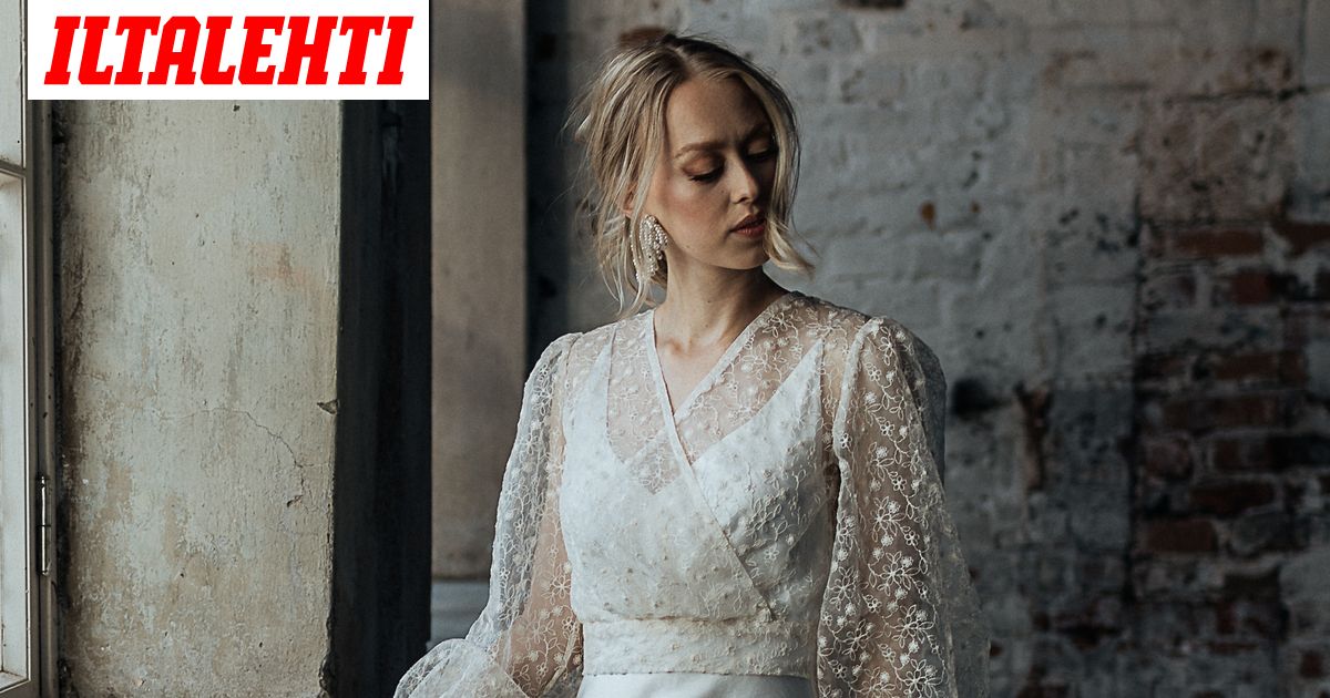 Vuoden hääpukusuunnittelija on Laura Hyvi