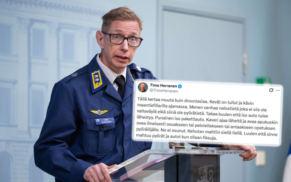 Ilmavoimien komentaja joutui pelottelun kohteeksi