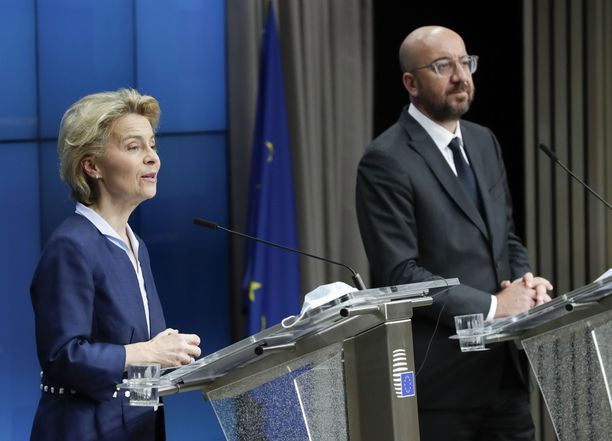 EU-johtajat keskustelivat perjantaina koronaelvytyksestä