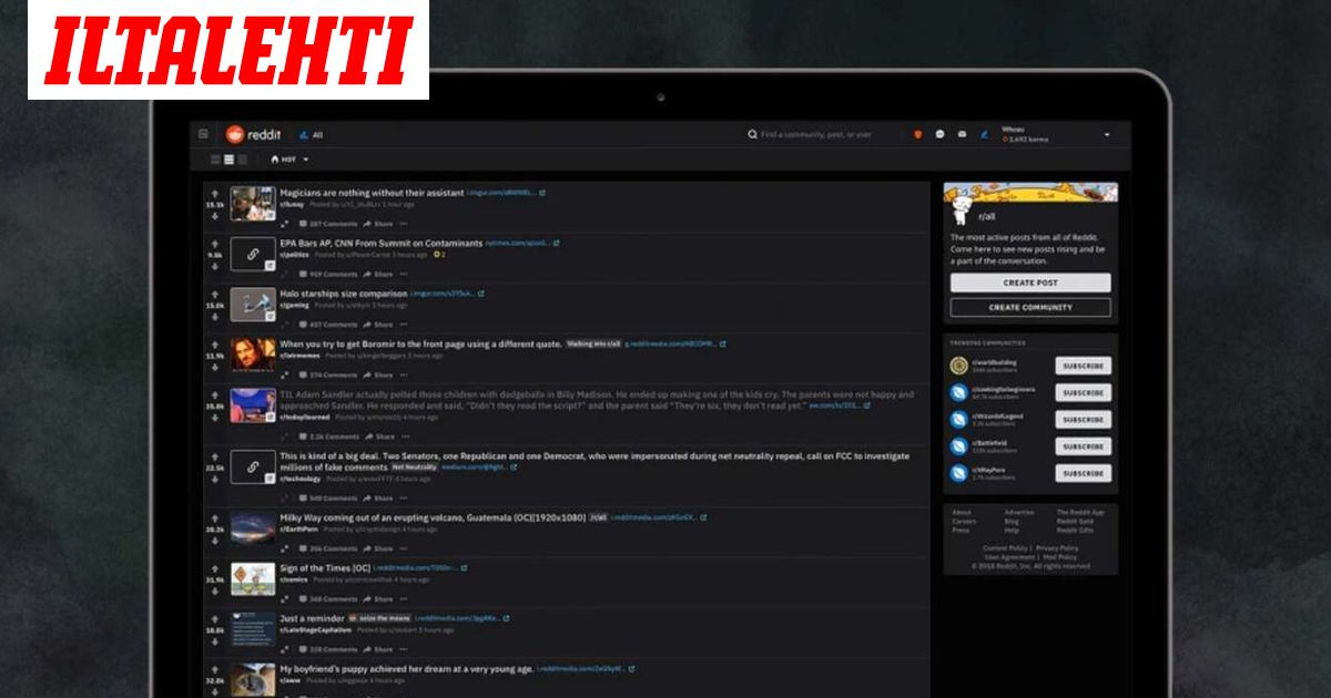 Reddit sai käyttäjien toivoman uudistuksen