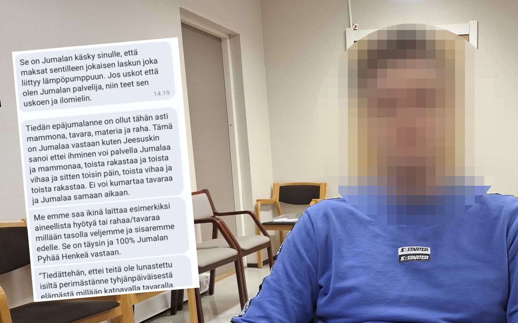 Törkeistä rikoksista syytetyn perheenisän viestit julki: ”Manasit silloin lämpöpumpun...”