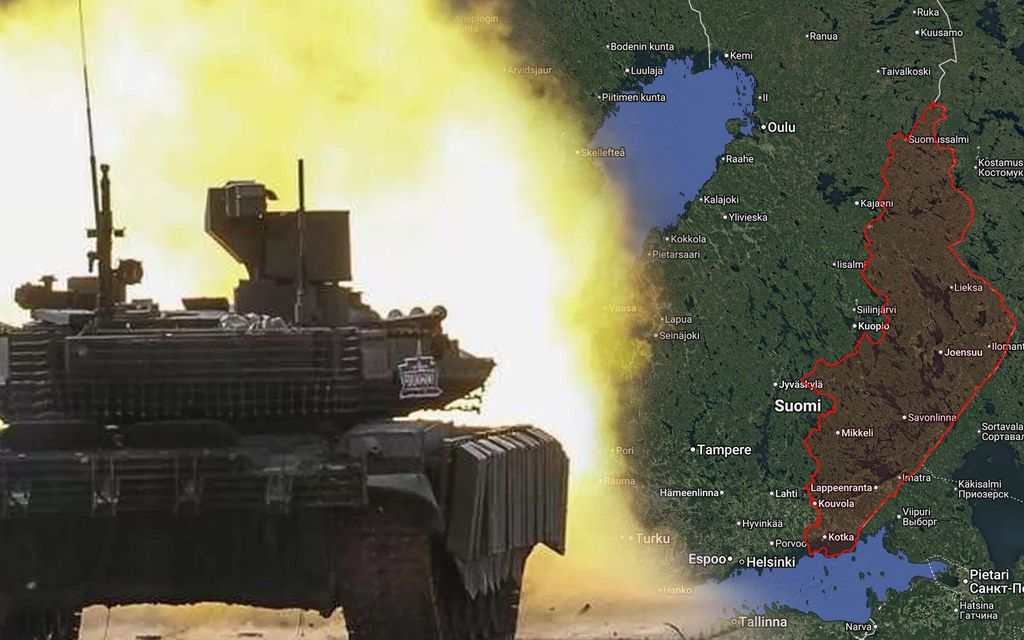 Venäjä yrittää repiä Ukrainaa kahtia – Tältä pahin näyttäisi Suomen kartalla