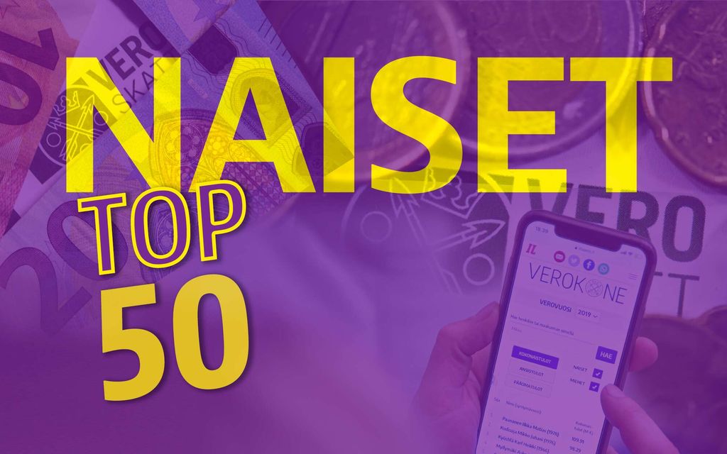 Tässä ovat Suomen kova­tuloisimmat naiset