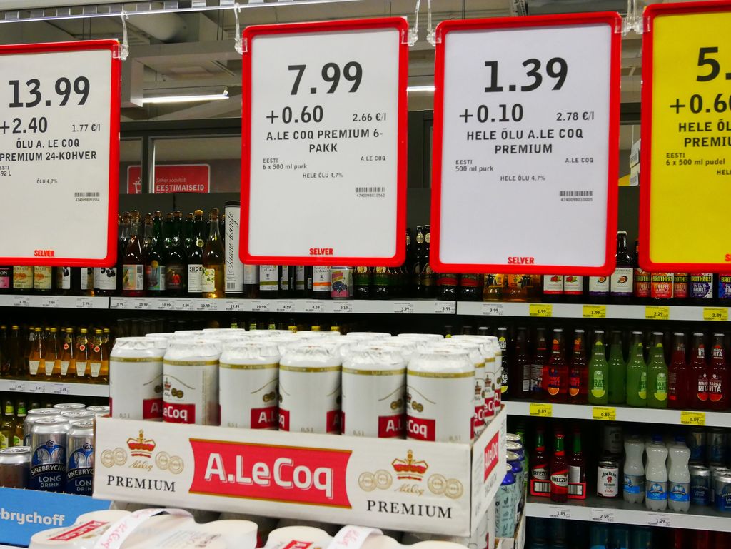 IL-jättiselvitys: Näin paljon alkoholin hinta on oikeasti laskenut Virossa kesän veroalen jälkeen