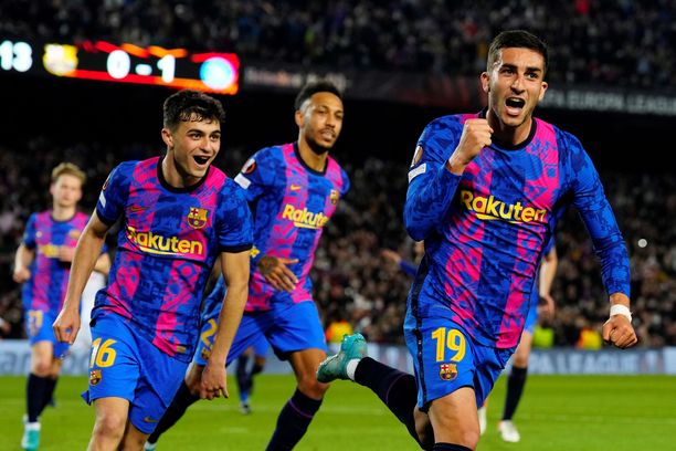 Barcelona jäi 1–1-tasapeliin Napolin kanssa