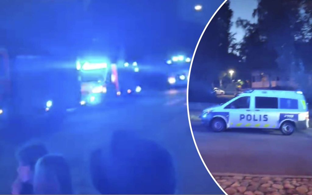 Henkilöauto pyörähti kyljelleen kapealla tiellä Helsingissä – Yksi sairaalaan