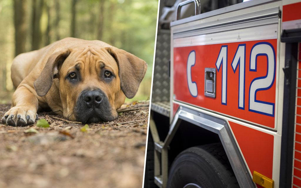 Poikkeuk­sellinen operaatio Lieksassa – koira jäi jumiin autoon, yritettiin ohjeistaa itse avaaman ovet