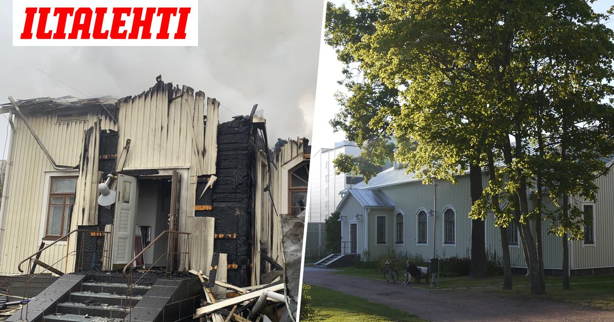 Perkkaan kappeli paloi Espoon Leppävaarassa