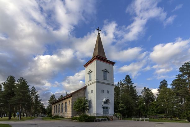 Sodankylän alueella on tapahtunut kohtalokas onnettomuus. Kuvassa Sodankylän kirkko.