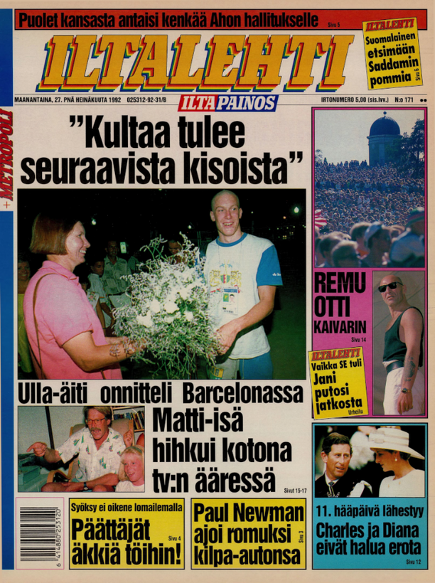 Antti Kasvio tarjoili suppeaa ilmaisua 30 vuotta sitten