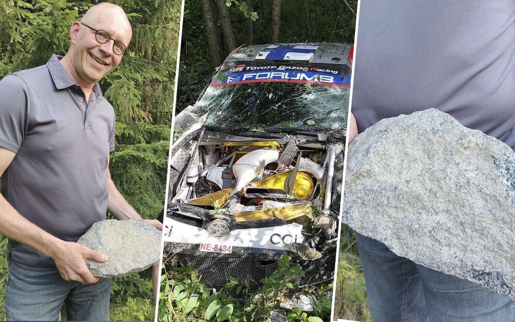 Tämä kivi pilasi Kalle Rovanperän kisan – Mikko kertoo, miksi otti sen mukaansa