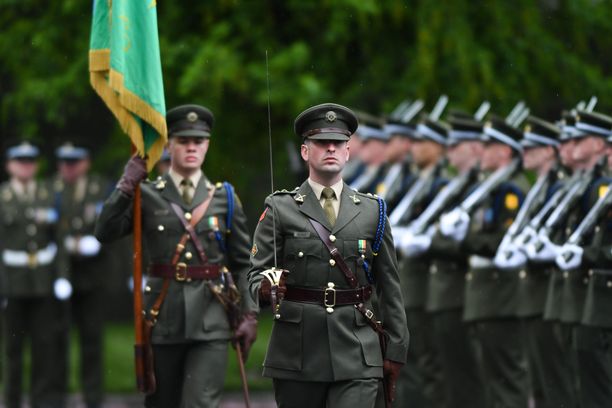 Irlanti ylläpitää lähinnä nimellistä armeijaa, jolla ei olisi mitään mahdollisuuksia puolustaa saarta hyökkäykseltä. Arkistokuva Dublinista vuodelta 2018. 