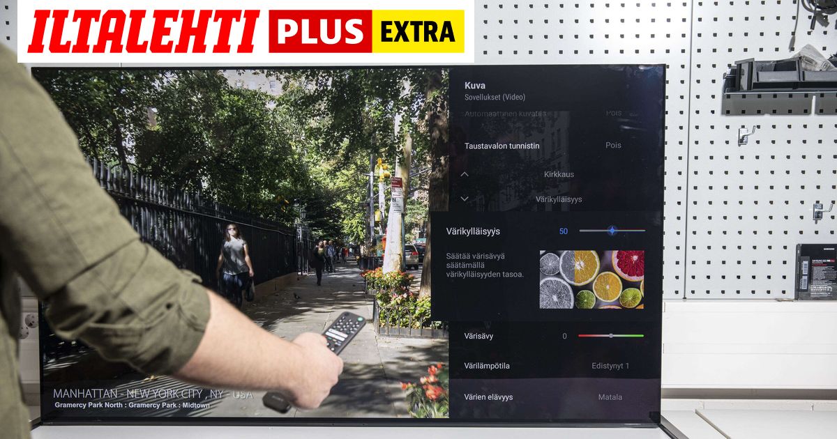 Miksi Televisio N ytt Kotona Surkealta Vaikka Kaupassa Oli 