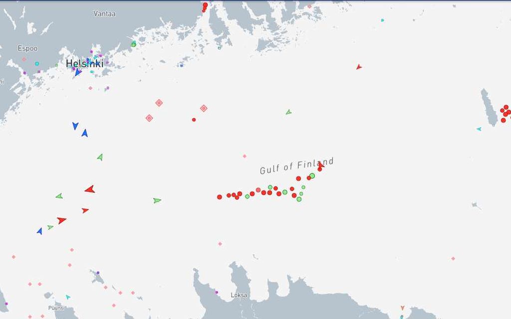 Virolaismedia: 40 varjolaivaa jumissa Suomenlahdella