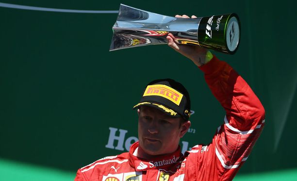 Kimi Räikkönen on jättänyt Ferrarin podium-tilastossa taakseen esimerkiksi Niki Laudan.