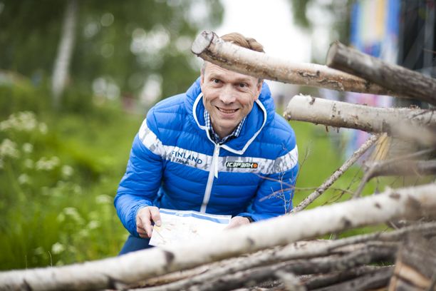 Timo Ritakallio on intohimoinen suunnistusmies. Hän kilpaili viikonloppuna Jukolan viestissä Kangasalla.