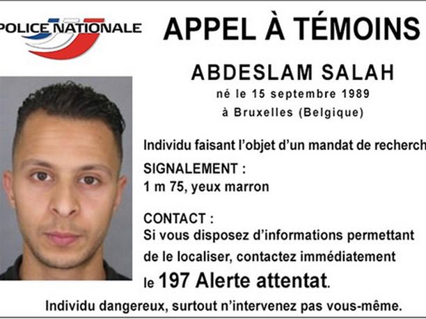 Salah Abdeslamin kasvot tulivat nopeasti tutuksi koko maailmalle, kun hänet tunnistettiin paenneeksi terroristiksi. 