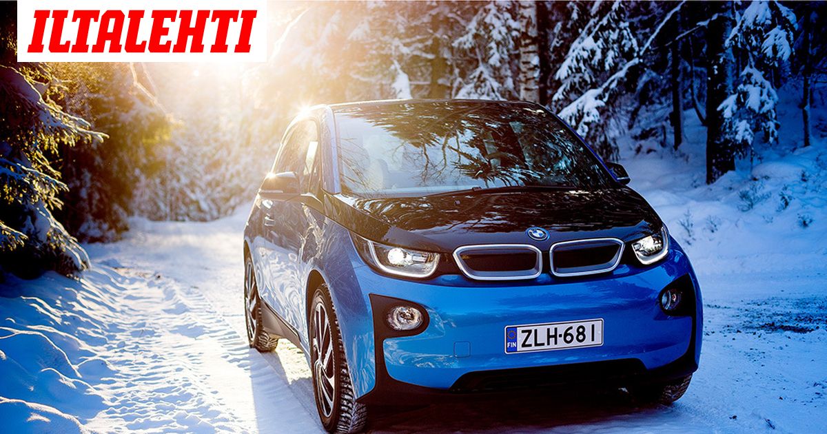 Autot Kesken Koeajossa Bmw I3 Suomalaiseen Talveen Sopiva