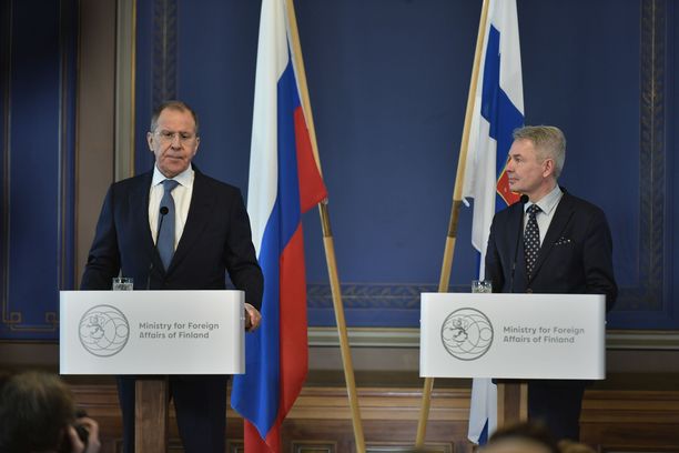 Venäjän ulkoministeri Sergei Lavrov tapasi Pekka Haaviston – Syyrian  tilanne ja pakolaiskriisin uhka esillä