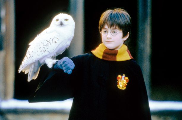 Daniel Radcliffe ensimmäisessä Harry Potter -elokuvassa vuonna 2001.