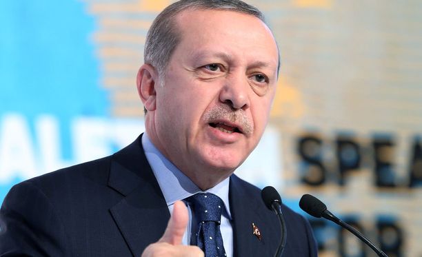 Recep Tayyip Erdogan, Turkin presidentti.