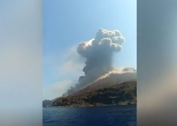 Strombolin tulivuorenpurkauksessa ei loukkaantunut kukaan.